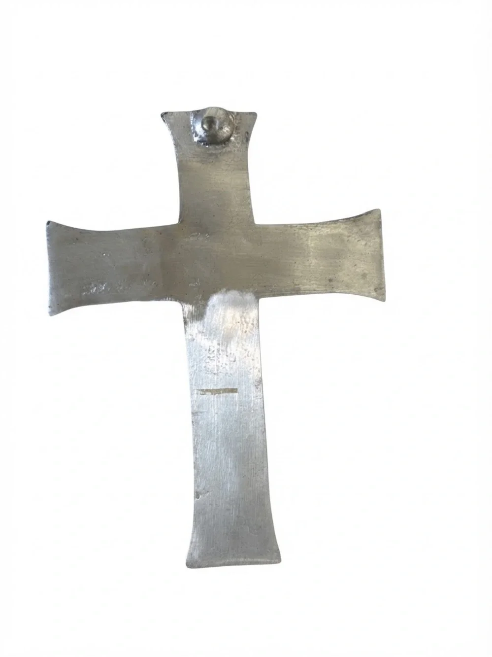 Silver Decorative Wall Cross - Elegant Home Wall Decor